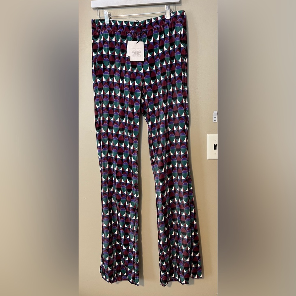 MARELLA Multicolor Geometric Trousers - Picture 6 of 11